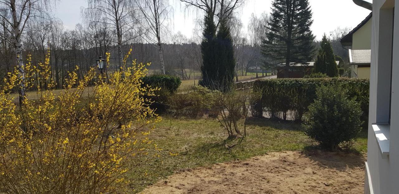 Mecklenburgische Seenplatte - Fh Mit Optionalem Steg Und Ruderboot Grosszerlang Exterior photo